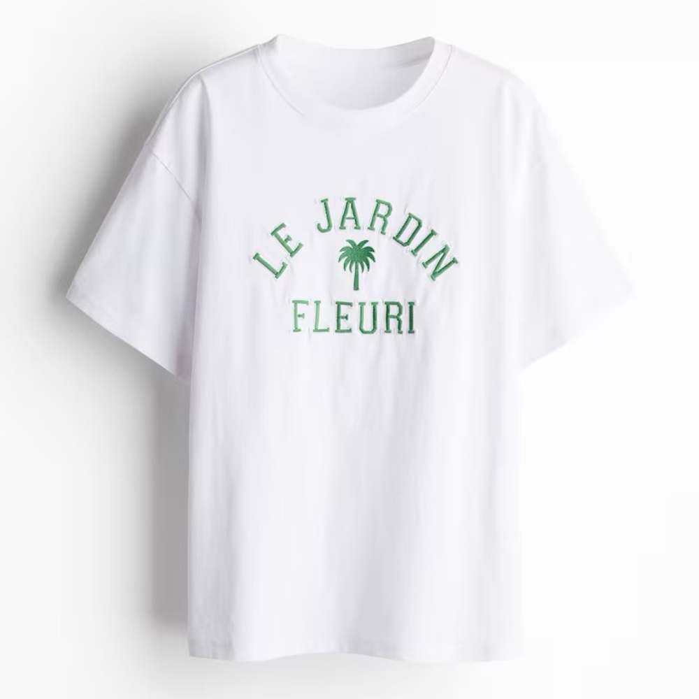 H&M Graphic Oversized T-Shirt